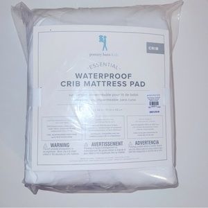 Pottery Barn Kids Essential Crib/Toddler Waterproof Mattress Pad